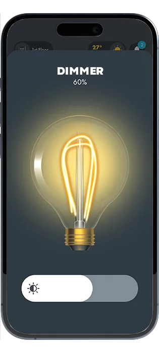 SkyThings Mobile App interface